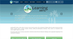 Desktop Screenshot of learningarts.com